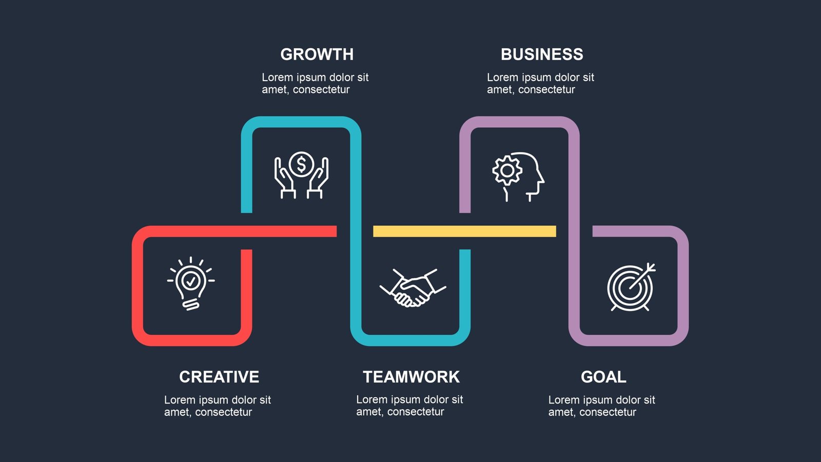 Abstract Infographic - Image 7