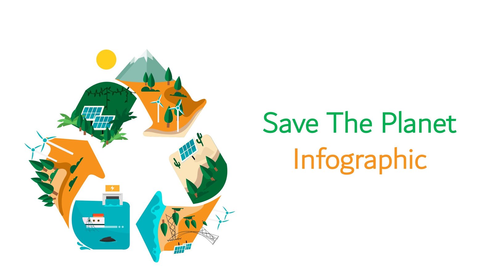 Save The Planet Infographic